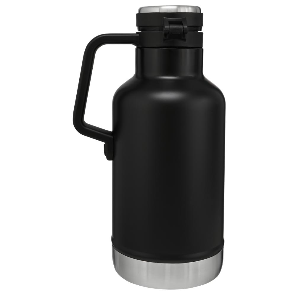 Matte Black Stanley Classic Easy-Pour Insulated Beer Growler | 64 OZ Water Bottles | 74326YZAC