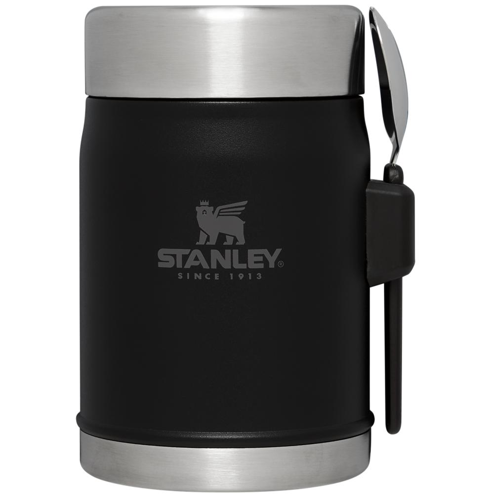 Matte Black Stanley Classic Legendary Insulated + Spork | 14 OZ Food Jars | 03917HPEG