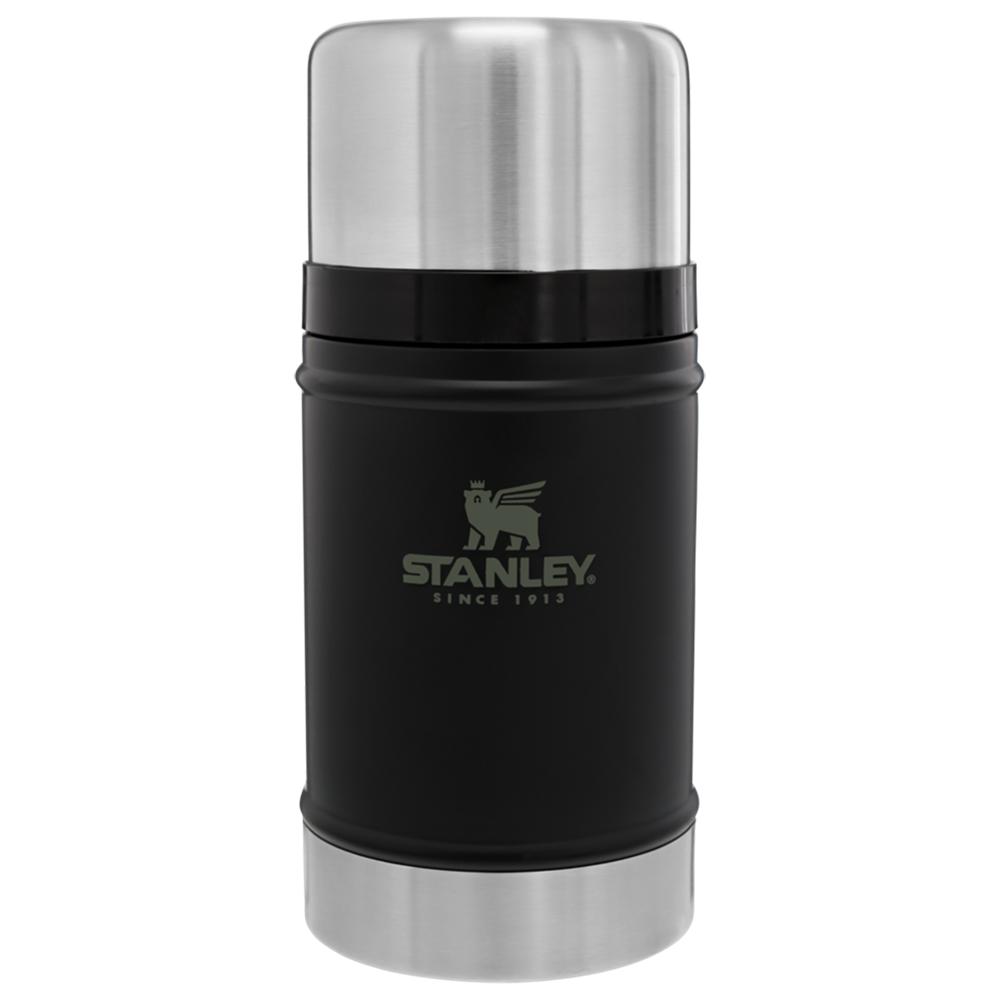 Matte Black Stanley Classic Legendary Insulated + Storage | 24OZ Food Jars | 23704VNOT