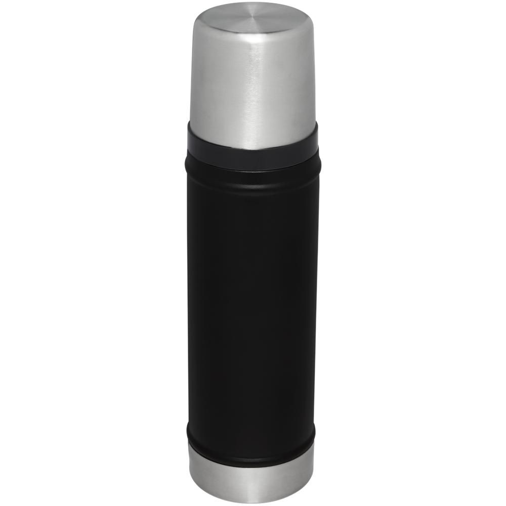 Matte Black Stanley Classic Legendary Vacuum Insulated Water Bottle | 20 OZ Vacuum Bottles | 60487RJNA