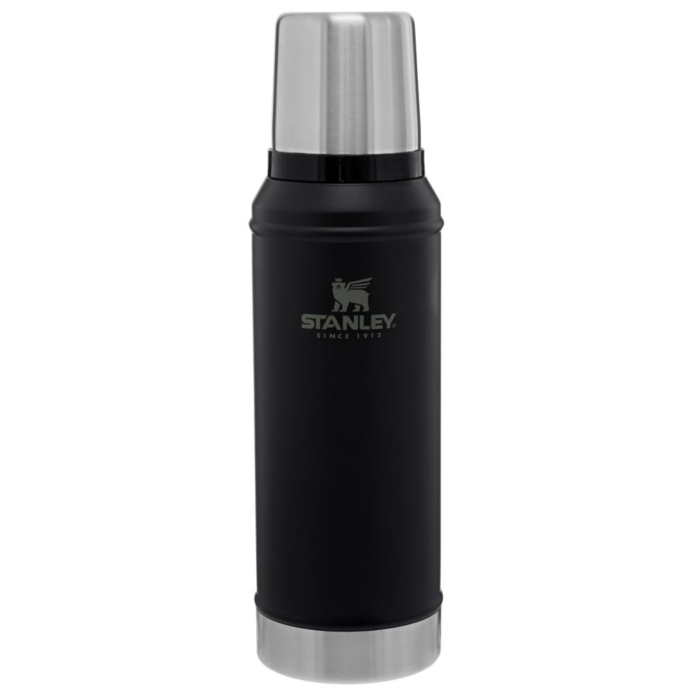 Matte Black Stanley Classic Legendary Vacuum Insulated Bottle | 1.0 QT Vacuum Bottles | 29610INTZ