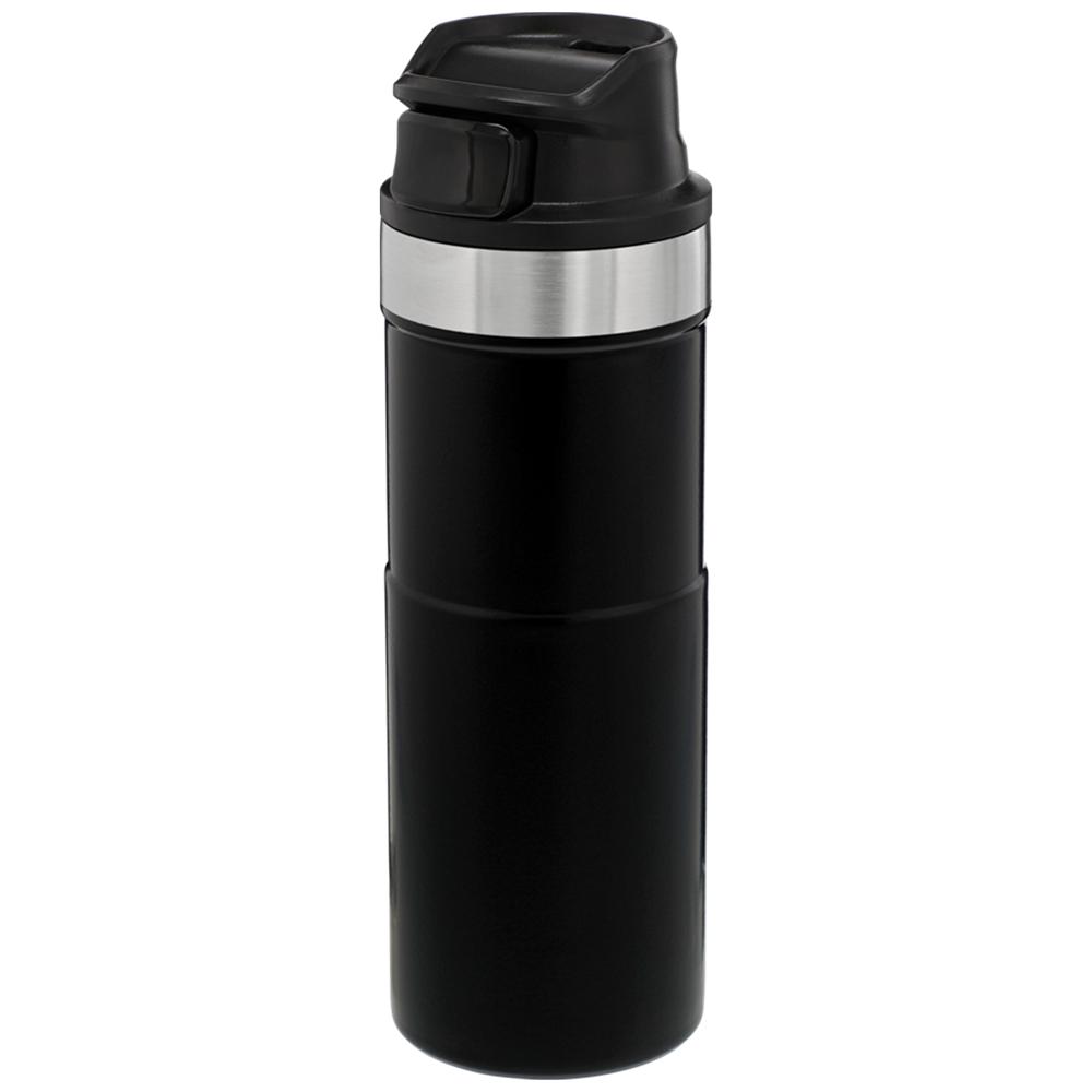 Matte Black Stanley Classic Trigger Action Travel Insulated Coffee Tumbler | 16 OZ Mugs | 27086JPGM