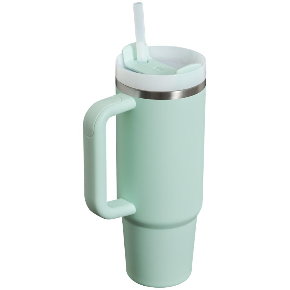 Mint Turquoise Stanley The Clean Slate Quencher H2.0 FlowState | 30 OZ Tumbler | 09243CRWB