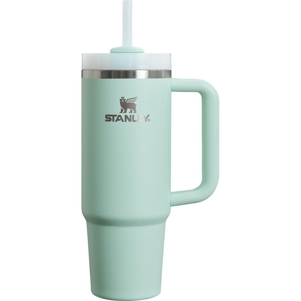 Mint Turquoise Stanley The Clean Slate Quencher H2.0 FlowState | 30 OZ Tumbler | 09243CRWB