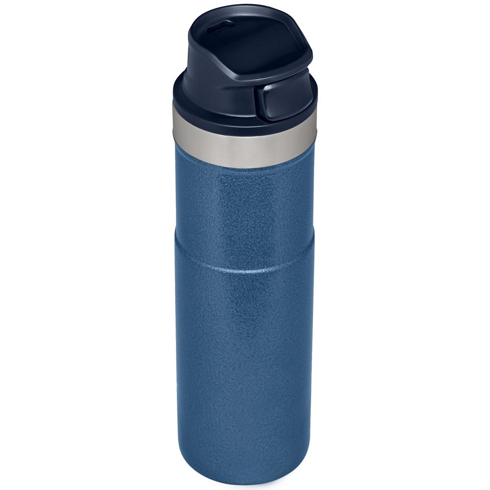 Navy Stanley Classic Trigger Action Travel Insulated Coffee Tumbler | 20 OZ Mugs | 65209XTND