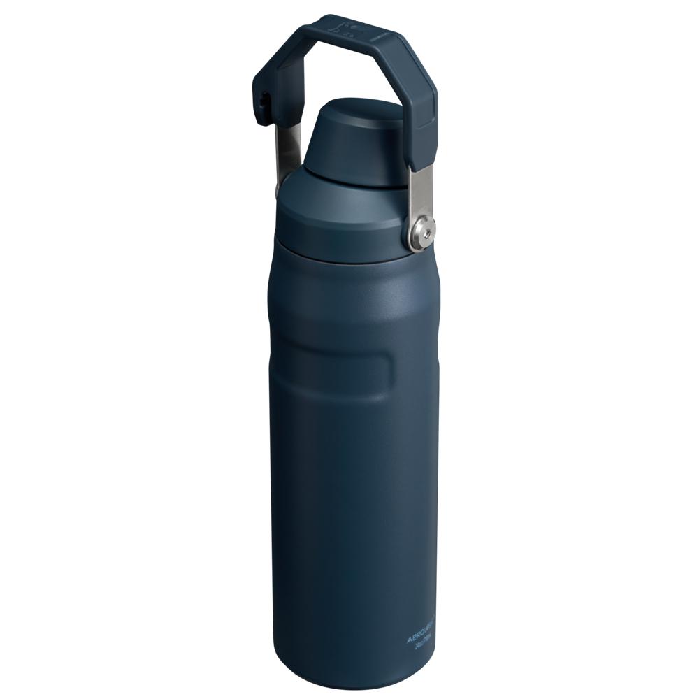 Navy Stanley IceFlow Insulated Bottle with Fast Flow Lid | 24 OZ Water Bottles | 49385YKDI