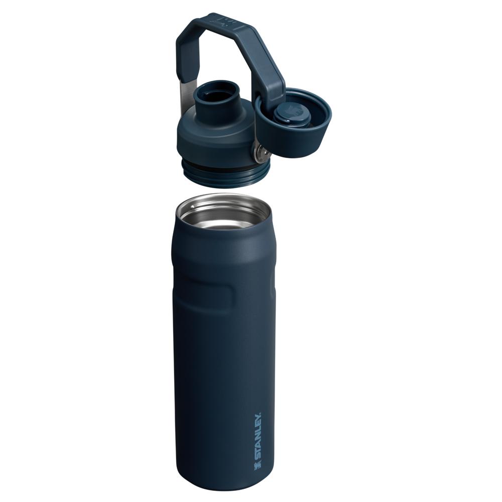 Navy Stanley IceFlow Insulated Bottle with Fast Flow Lid | 24 OZ Water Bottles | 49385YKDI