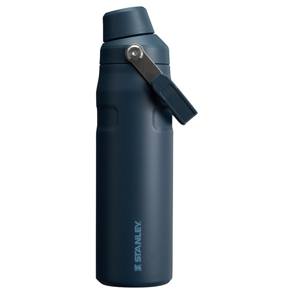 Navy Stanley IceFlow Insulated Bottle with Fast Flow Lid | 24 OZ Water Bottles | 49385YKDI