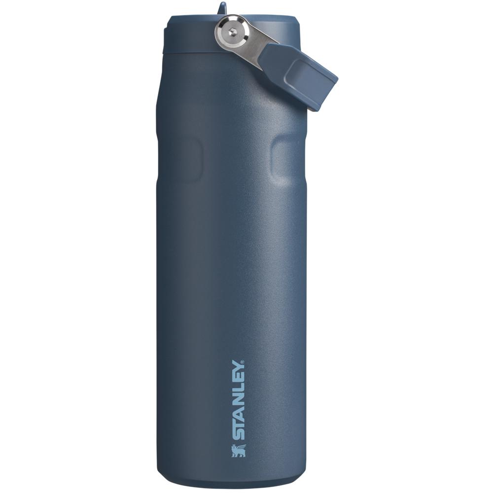 Navy Stanley The IceFlow™ Bottle with Flip Straw Lid | 24 OZ Water Bottles | 34195FZDK