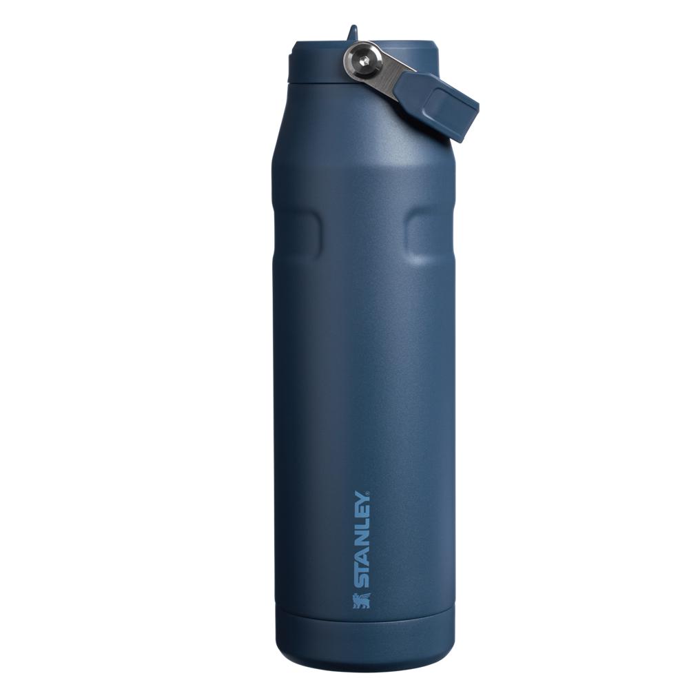 Navy Stanley The IceFlow™ Bottle with Flip Straw Lid | 36 OZ Water Bottles | 32864LBUZ