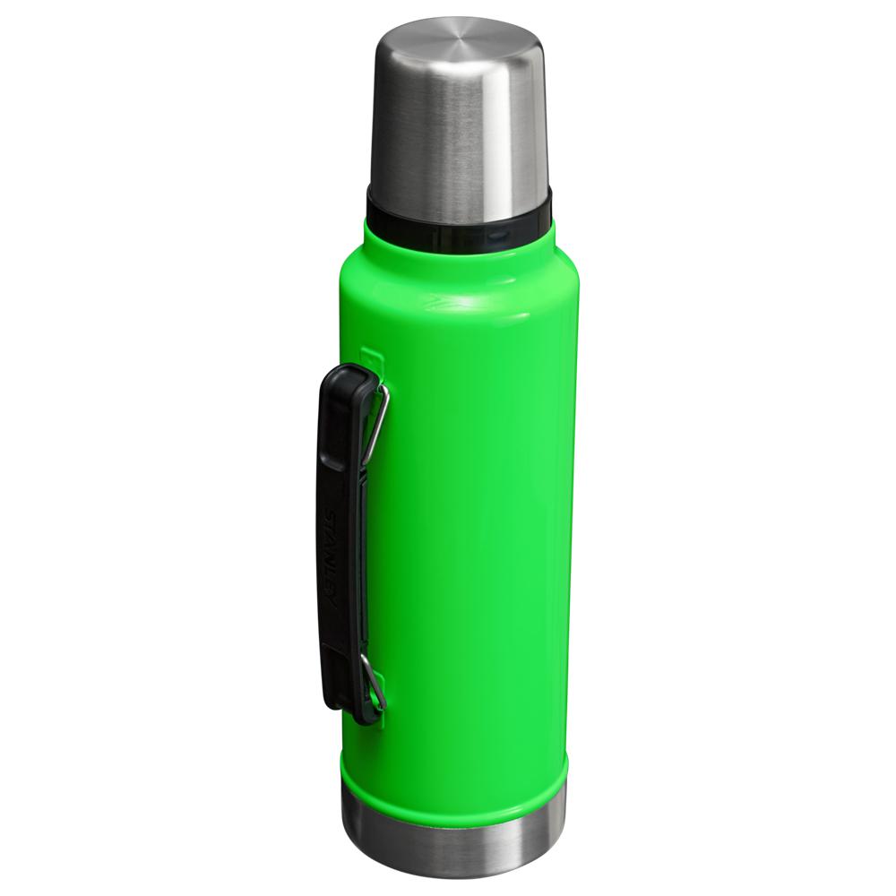 Neon Green Stanley The Neon Classic Legendary Bottle | 1.5 QT Vacuum Bottles | 80491PDLZ