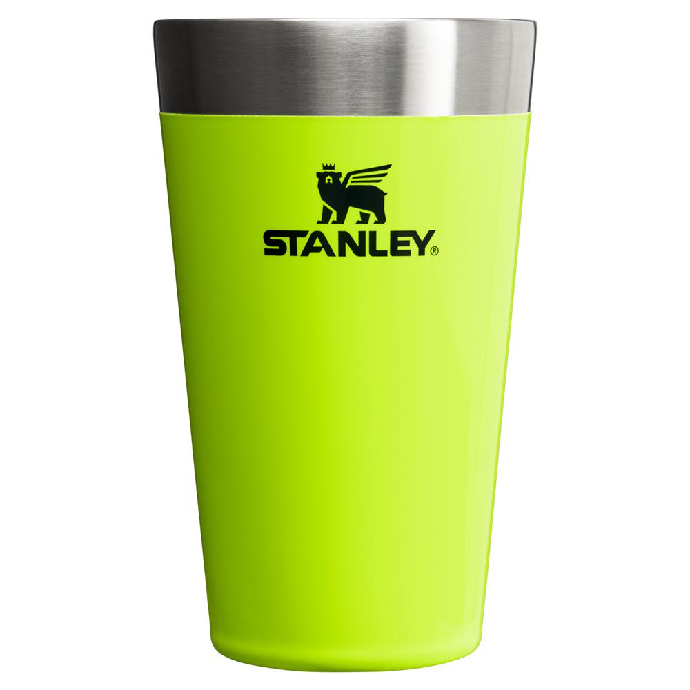 Neon Yellow Stanley The Neon Adventure Stacking Beer Pint | 16 OZ Water Bottles | 70681TJBN