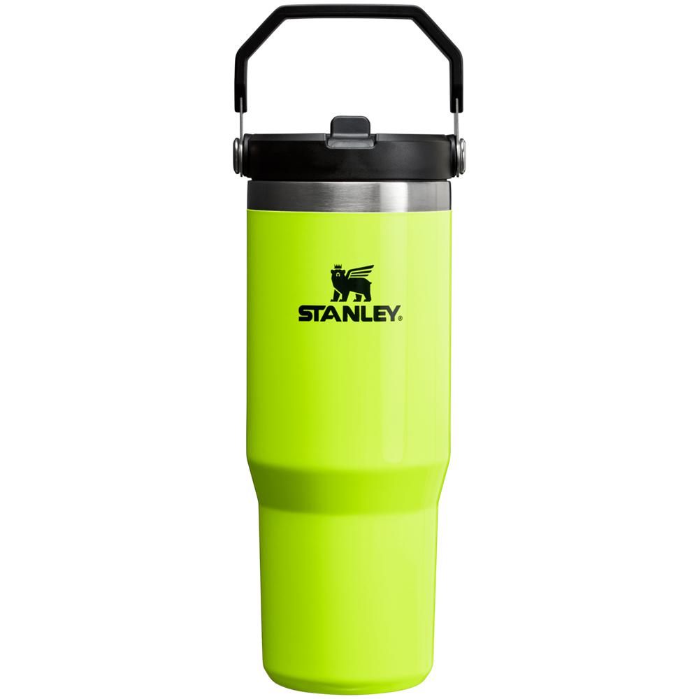 Neon Yellow Stanley The Neon IceFlow™ Flip Straw Tumbler | 30 OZ Water Bottles | 06129CJHB