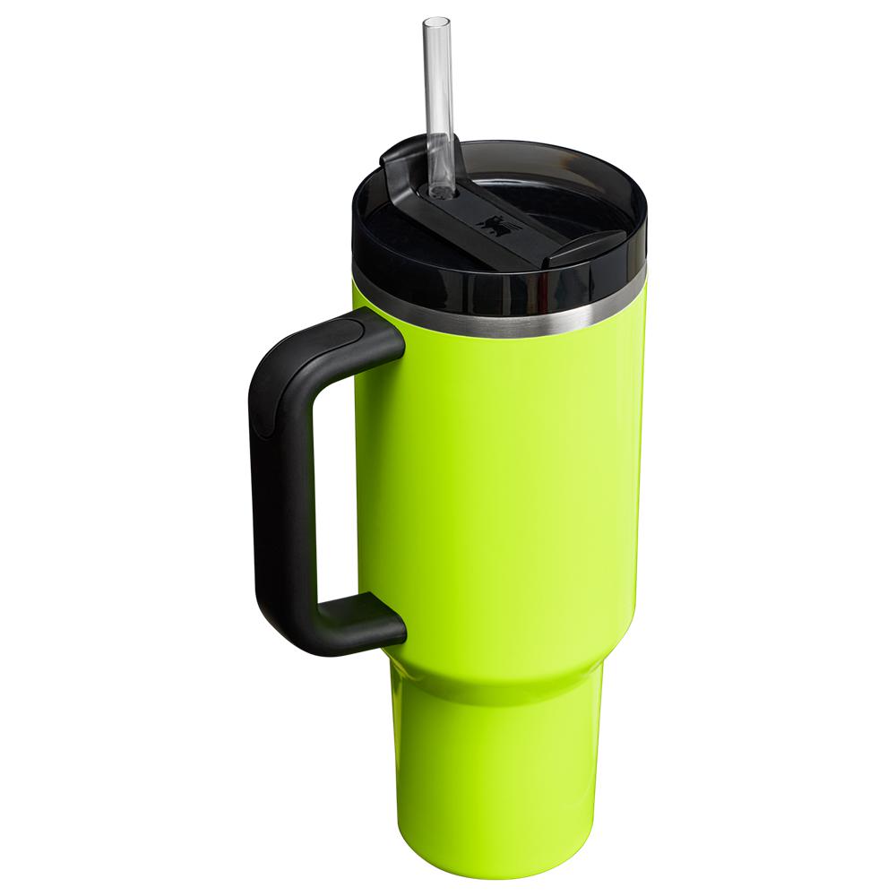 Neon Yellow Stanley The Neon Quencher H2.0 FlowState™ | 40 OZ Tumbler | 93254AMNB