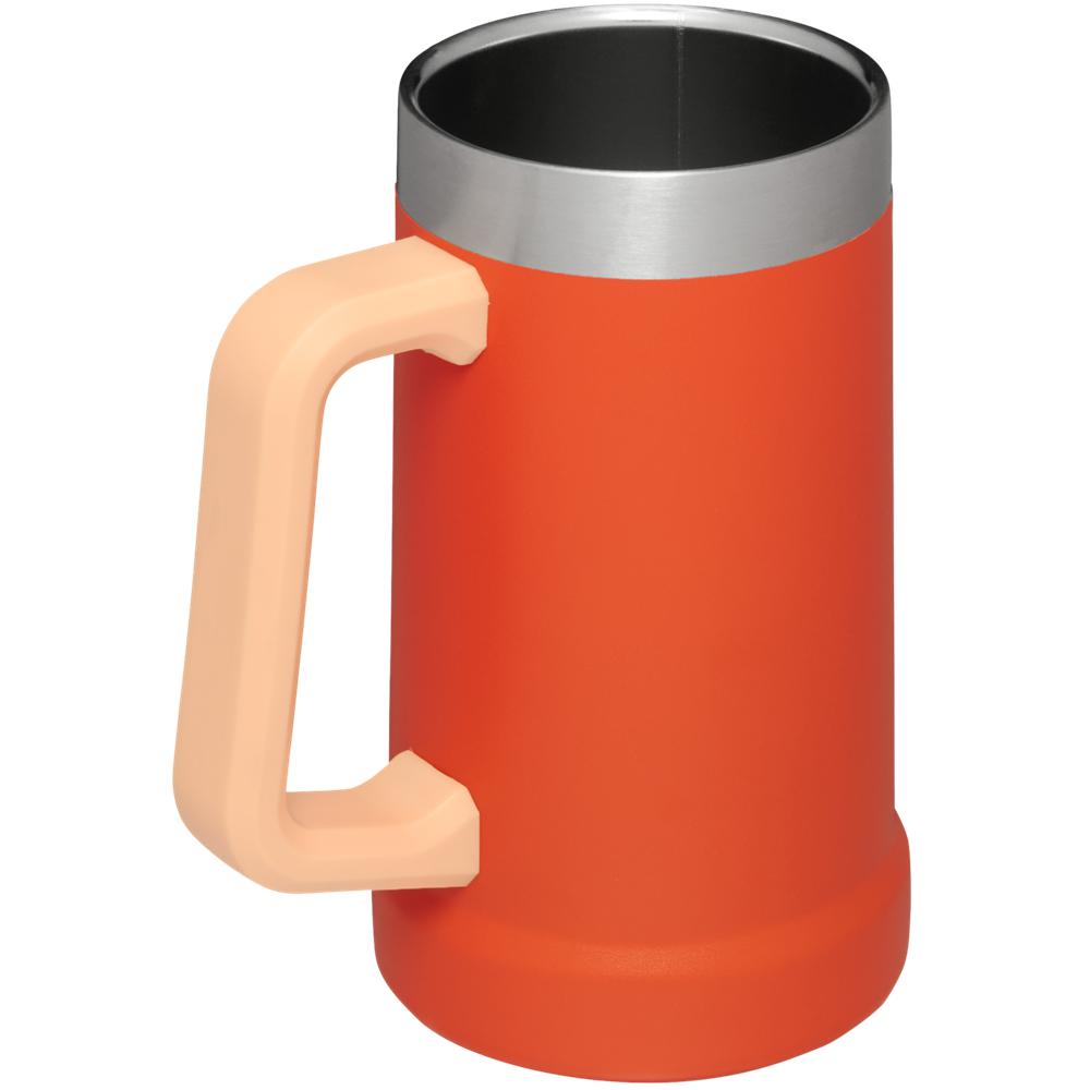 Orange Stanley Adventure Big Grip Beer Stein | 24OZ Mugs Water Bottles | 63925VSHJ