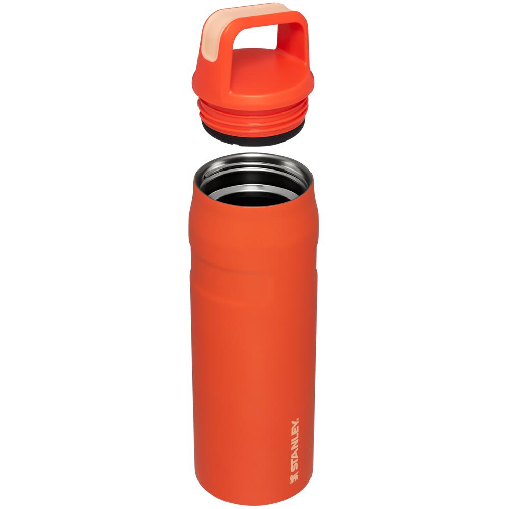 Orange Stanley IceFlow™ Bottle with Cap and Carry+ Lid | 24 OZ Water Bottles | 08135PJFO