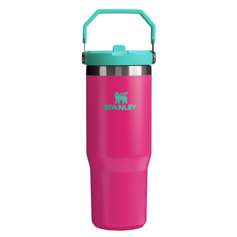 Passion Pink Stanley The Heat Wave IceFlow™ Flip Straw Tumbler | 30 OZ Vacuum Bottles | 60987CIHE