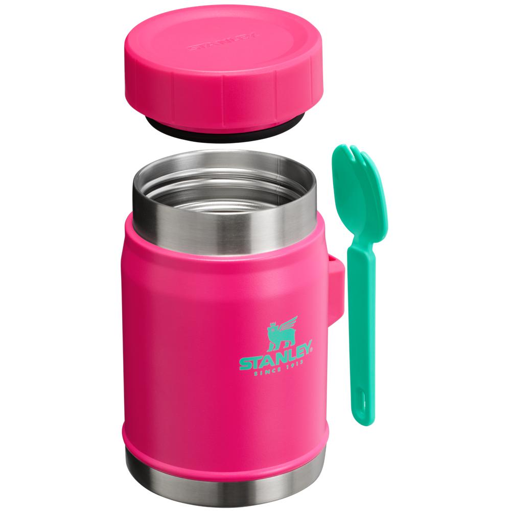 Passion Pink Stanley The Heat wave Classic Legendary + Spork | 14 OZ Food Jars | 48210QLCV