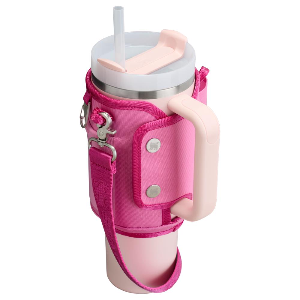 Pink Stanley The All Day 40 OZ Quencher Carry-All Tumbler | 80526MCWR