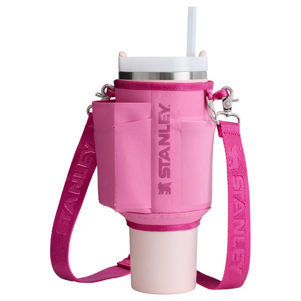 Pink Stanley The All Day 40 OZ Quencher Carry-All Tumbler | 80526MCWR