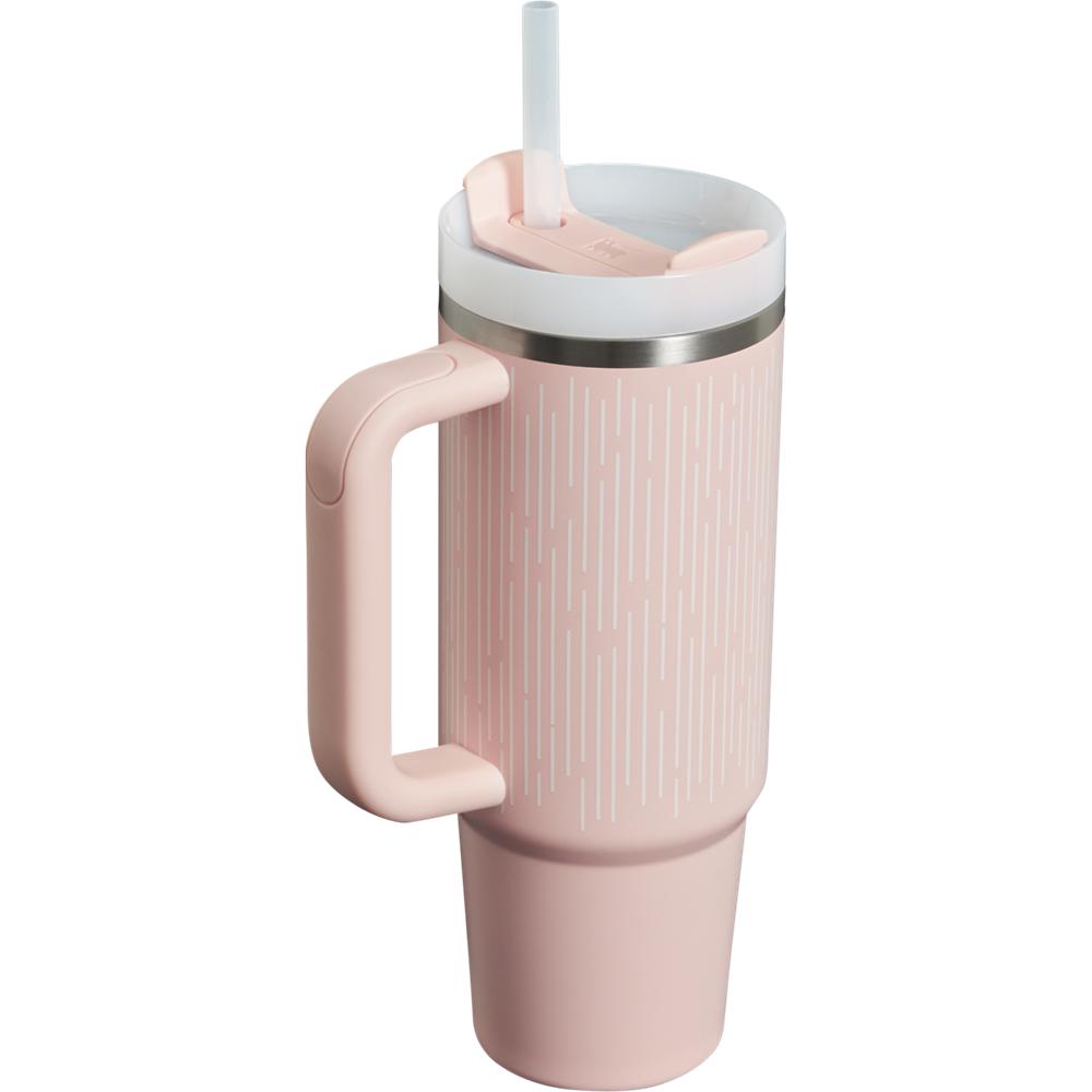 Pink Stanley The Clean Slate Soft Rain Quencher H2.0 FlowState™ Tumbler | 40 OZ Water Bottles | 19473PLIC