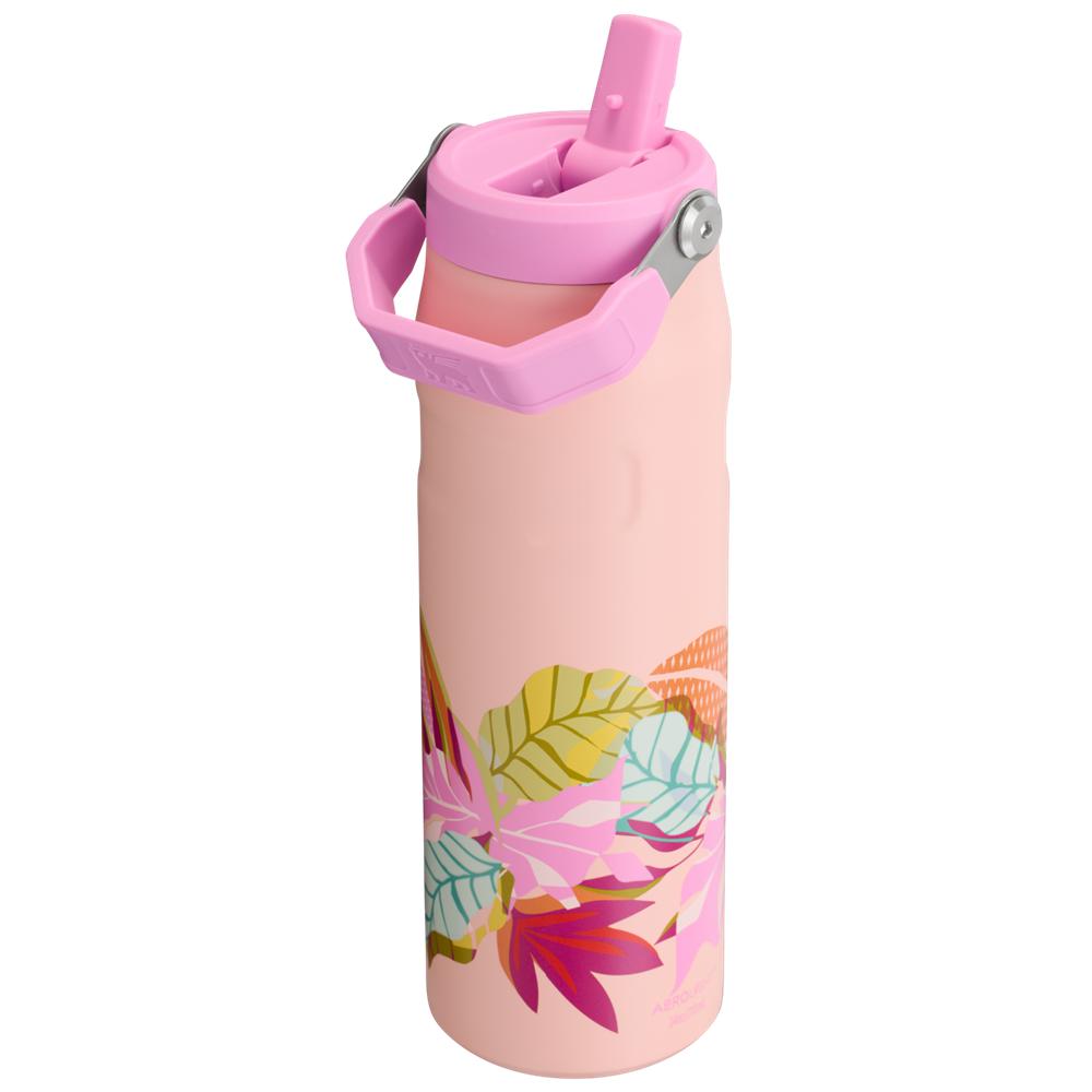 Pink Stanley The Mother’s Day IceFlow™ Bottle with Flip Straw Lid | 24 OZ Vacuum Bottles | 85034ANYO