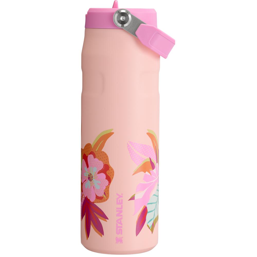 Pink Stanley The Mother’s Day IceFlow™ Bottle with Flip Straw Lid | 24 OZ Vacuum Bottles | 85034ANYO