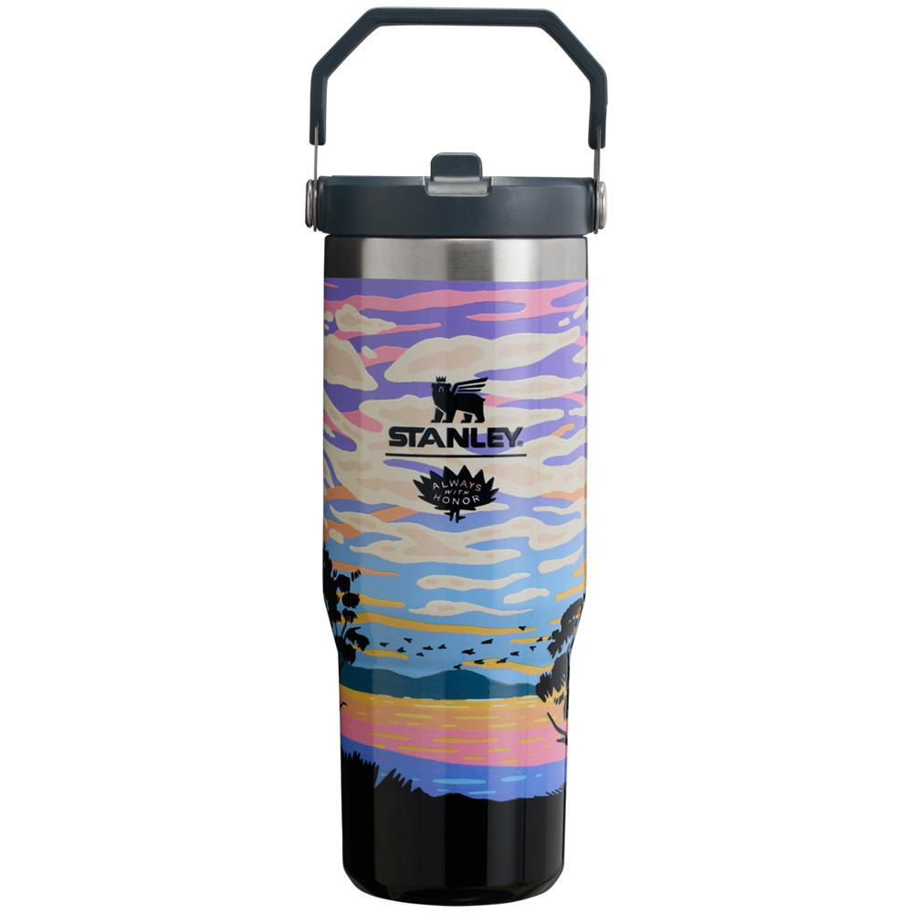 Purple Stanley The Always With Honor IceFlow™ Flip Straw Tumbler | 30 OZ Vacuum Bottles | 41972JOIS