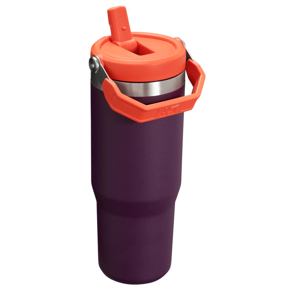 Purple Stanley The IceFlow Flip Straw | 30 OZ | Insulated Water Tumbler | 57364SOBD