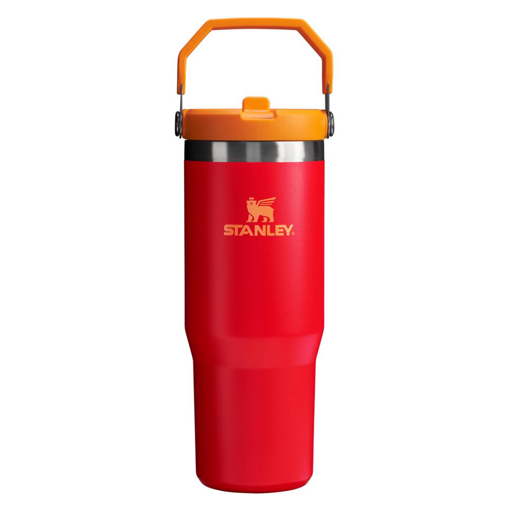 Red Stanley The Heat Wave IceFlow™ Flip Straw Tumbler | 30 OZ Water Bottles | 52641NUGY