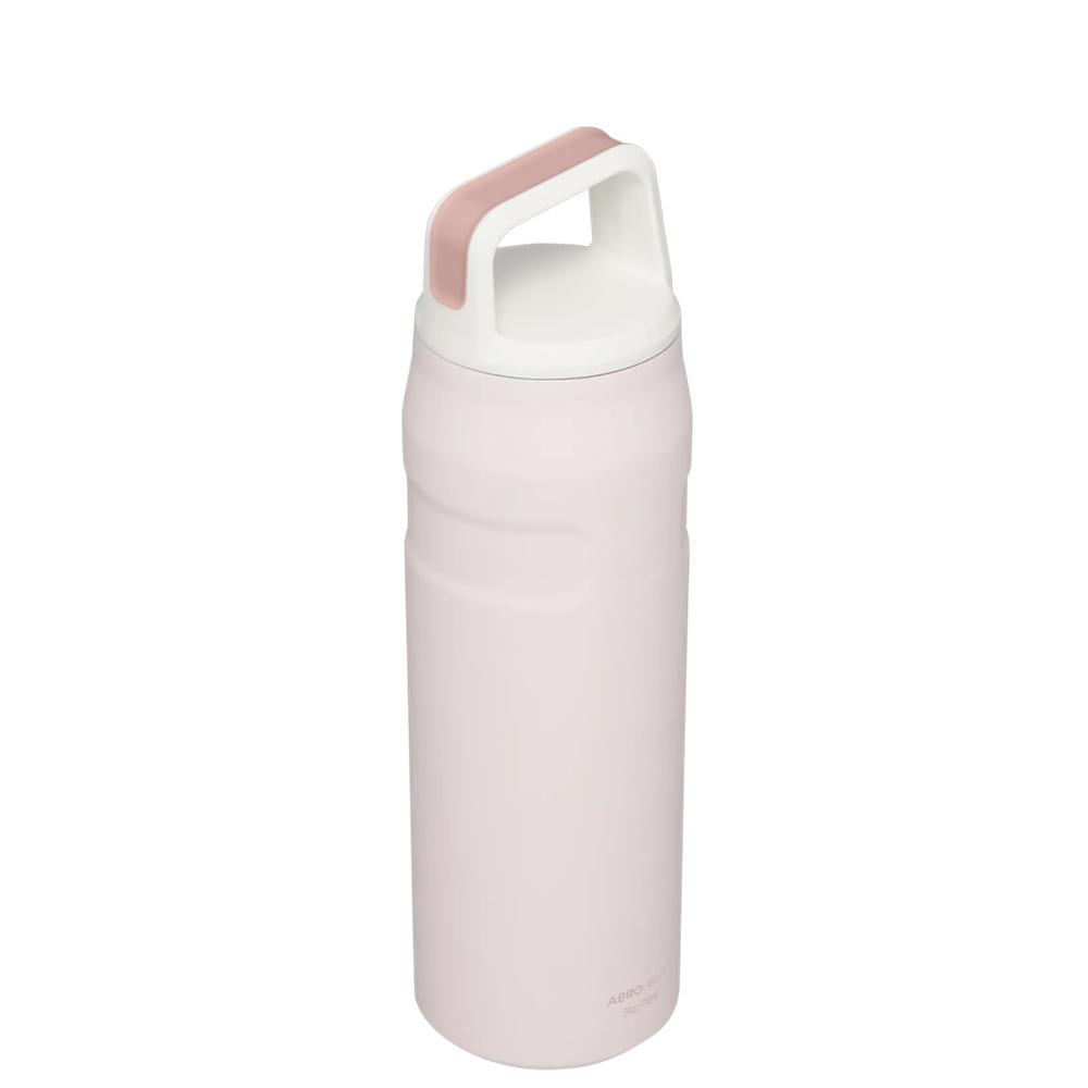 Rose Quartz Glimmer Stanley IceFlow™ Bottle with Cap and Carry+ Lid | 24 OZ Water Bottles | 13894DFYX