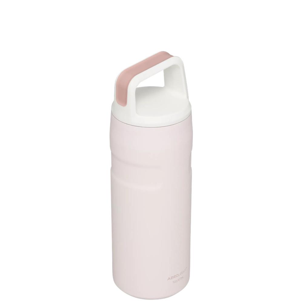 Rose Quartz Glimmer Stanley IceFlow™ Bottle with Cap and Carry+ Lid | 16 OZ Water Bottles | 83749DISW