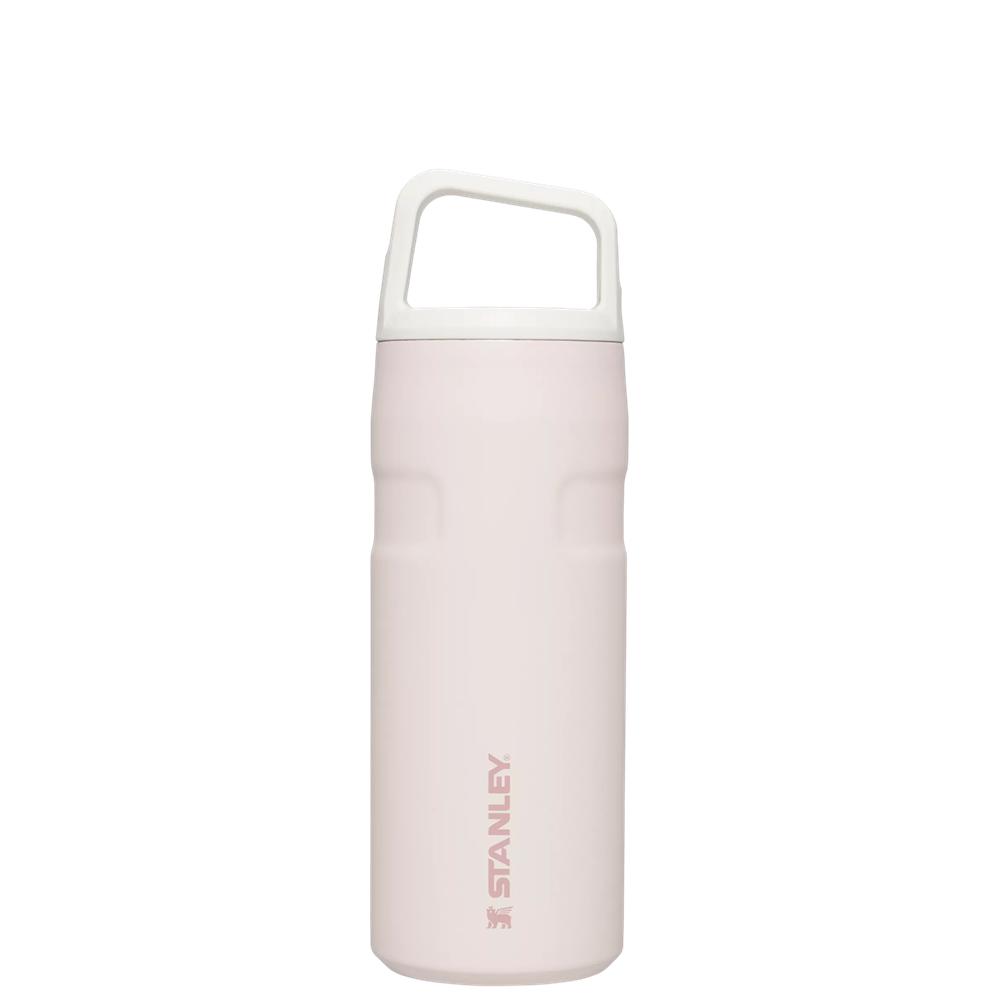 Rose Quartz Glimmer Stanley IceFlow™ Bottle with Cap and Carry+ Lid | 16 OZ Water Bottles | 83749DISW