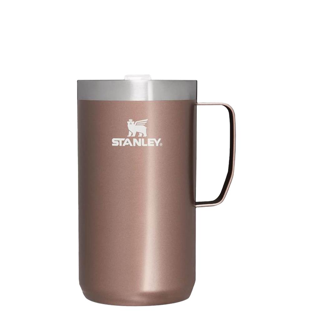 Rose Quartz Glow Stanley The Stay-Hot Camp | 24 OZ Mugs | 01239DOCH