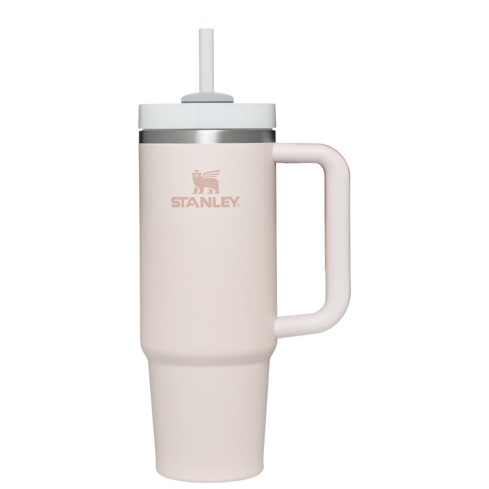 Rose Quartz Stanley Quencher H2.0 Travel | 30 OZ Tumbler | 27019GQZT