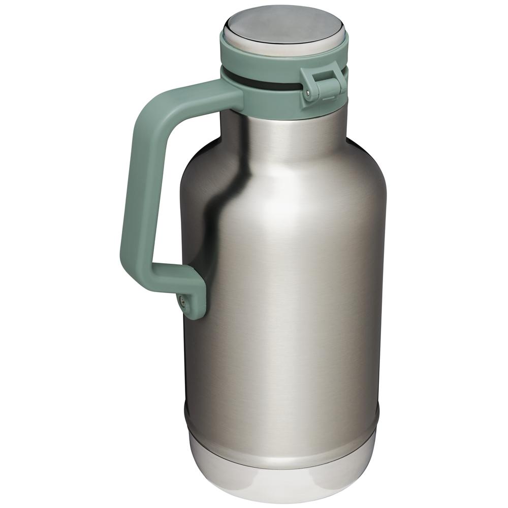 Stainless Steel Grey Stanley Classic Easy-Pour Insulated Beer Growler | 64 OZ Water Bottles | 26703DZOV