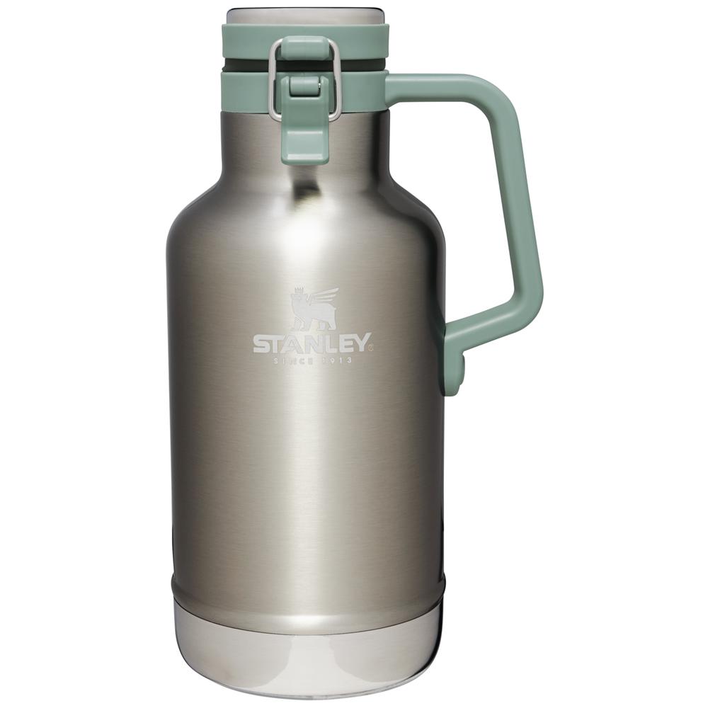 Stainless Steel Grey Stanley Classic Easy-Pour Insulated Beer Growler | 64 OZ Water Bottles | 26703DZOV