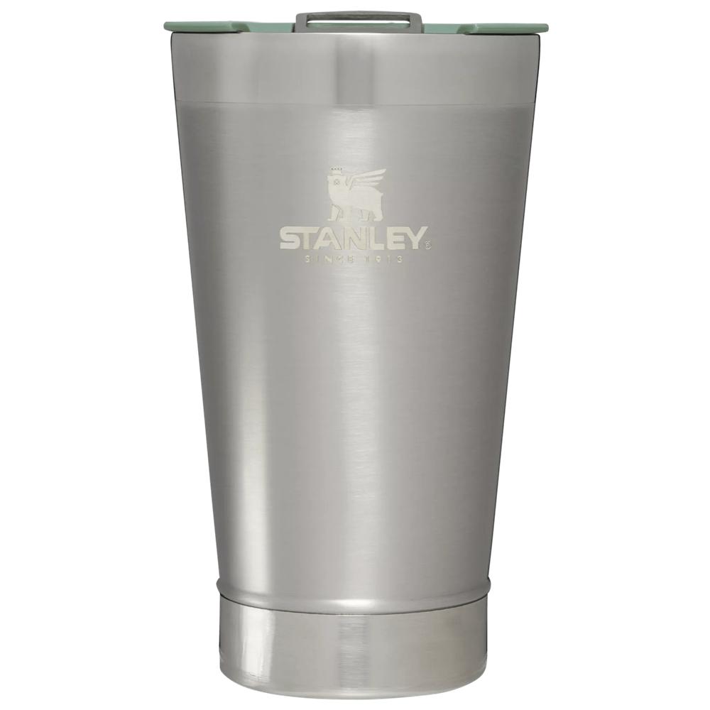 Stainless Steel Grey Stanley Classic Stay Chill Insulated Beer Pint | 16OZ Tumbler Water Bottles | 35847CDQU