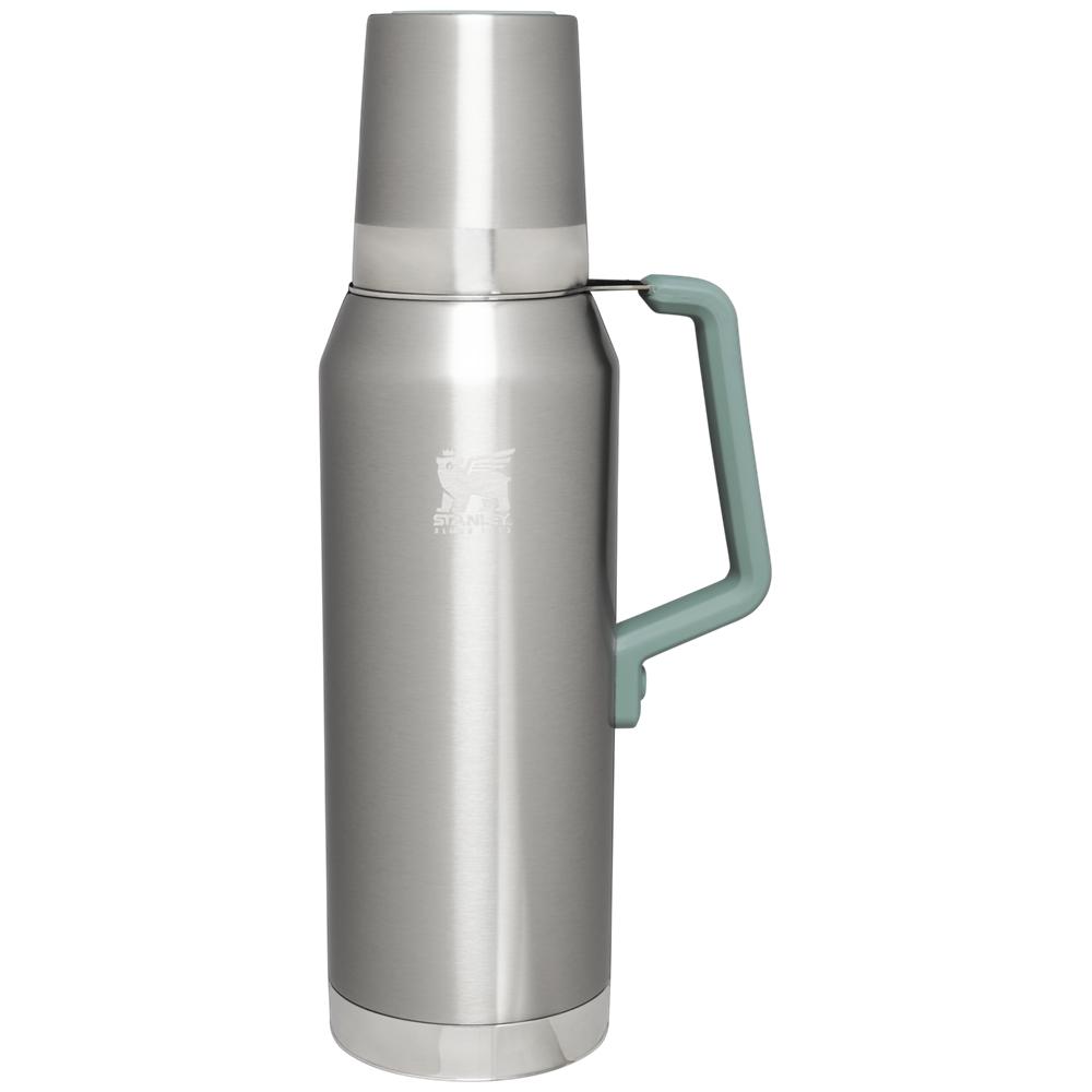 Stainless Steel Grey Stanley Forge Thermal Bottle | 1.4 QT Vacuum Bottles | 98742TBKO