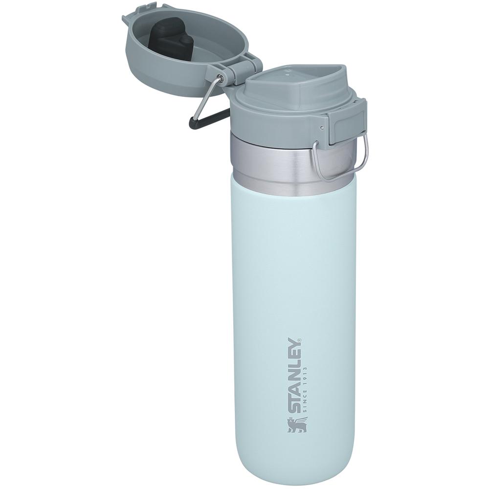 Turquoise Stanley The Quick Flip Go | 24 OZ Water Bottles | 41387LAOQ