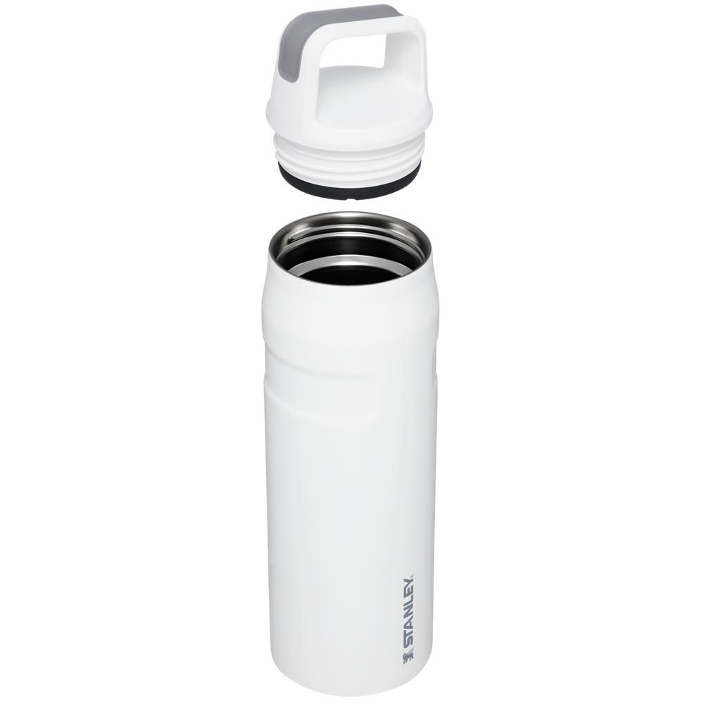 White Stanley IceFlow™ Bottle with Cap and Carry+ Lid | 24 OZ Water Bottles | 52189YPFQ