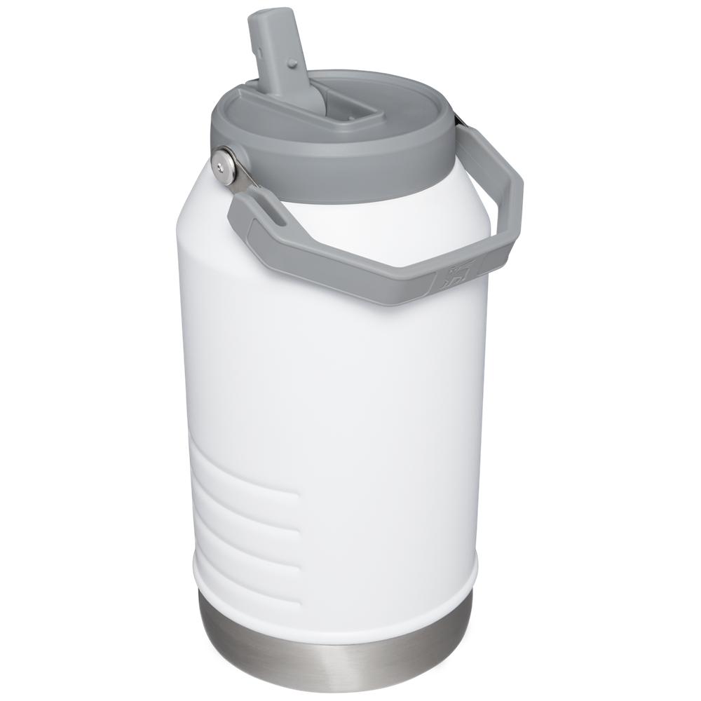 White Stanley The IceFlow Flip Straw Jug | 96 OZ | Insulated JUGS | 28167STHK