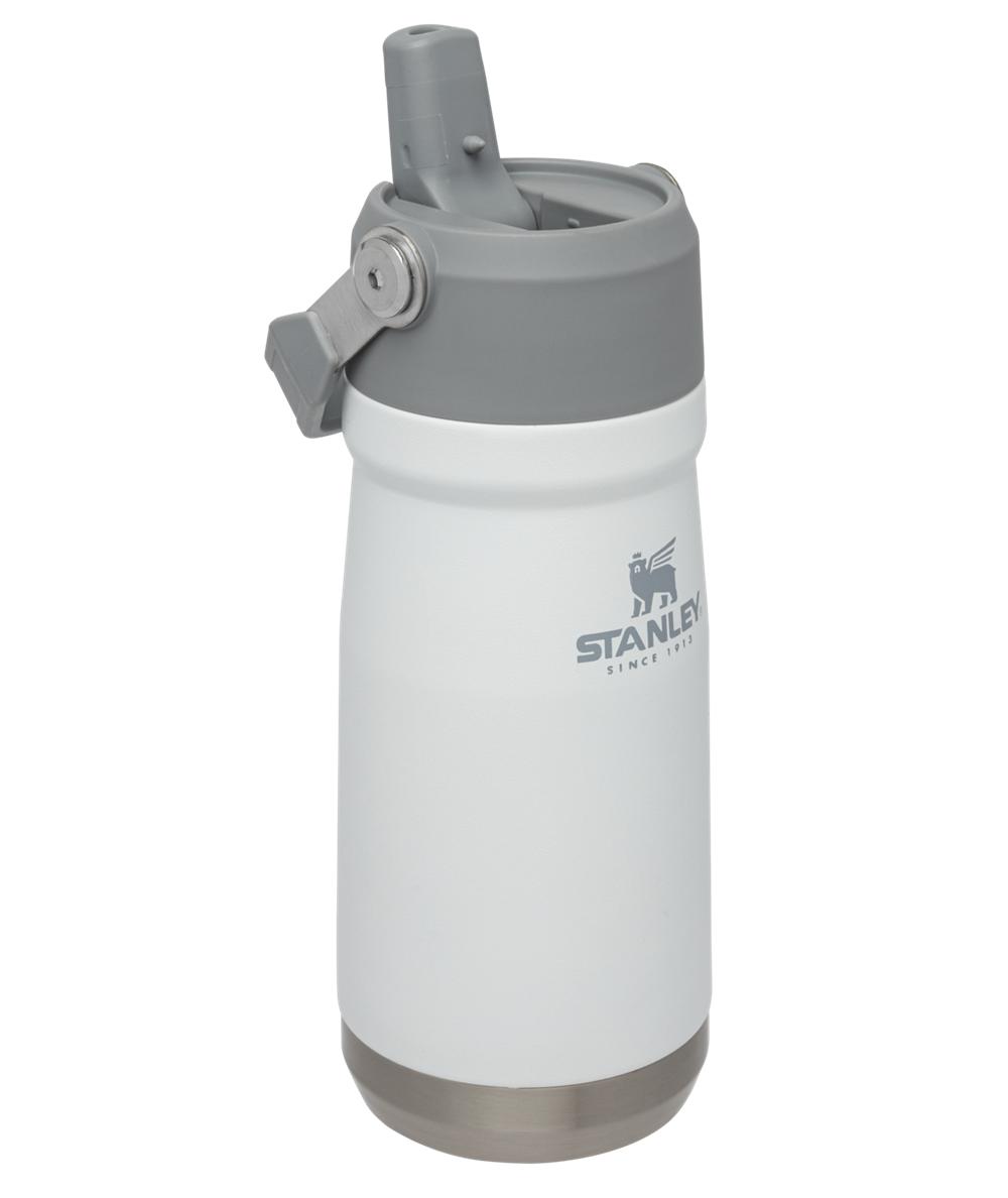 White Stanley The IceFlow Flip Straw Water Bottle | 17 OZ | Insulated Bottle | Stanl Water Bottles | 91438DASR