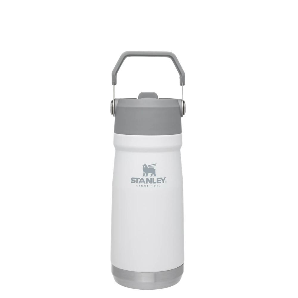 White Stanley The IceFlow Flip Straw Water Bottle | 17 OZ | Insulated Bottle | Stanl Water Bottles | 91438DASR