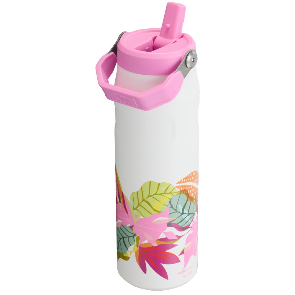 White Stanley The Mother’s Day IceFlow™ Bottle with Flip Straw Lid | 24 OZ Vacuum Bottles | 70125TCYA