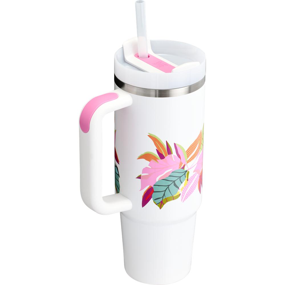 White Stanley The Mother’s Day Quencher H2.0 FlowState™ | 30 OZ Tumbler | 05489PUOD