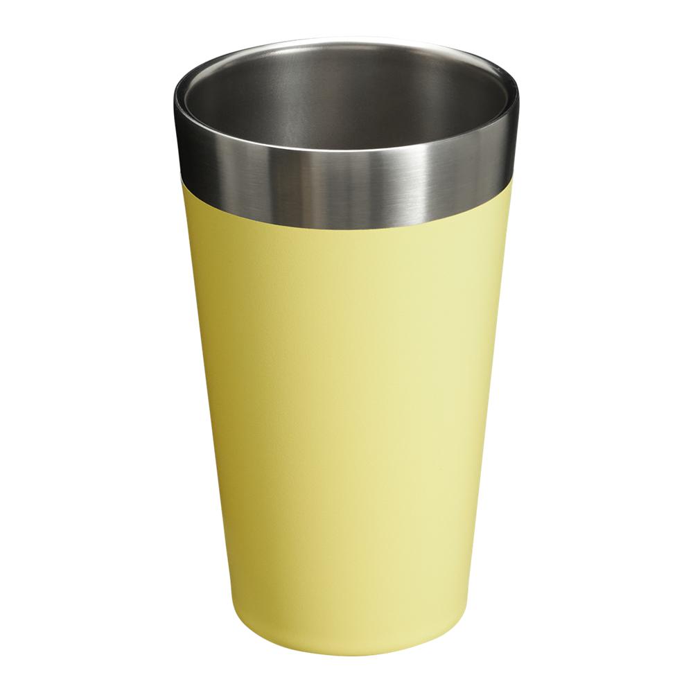 Yellow Stanley Adventure Stacking Stainless Steel Beer Pint | 16OZ Tumbler Water Bottles | 47820UBQP