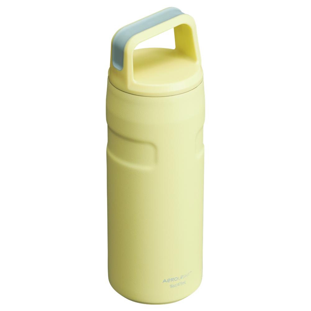 Yellow Stanley IceFlow™ Bottle with Cap and Carry+ Lid | 16 OZ Water Bottles | 49617FINR