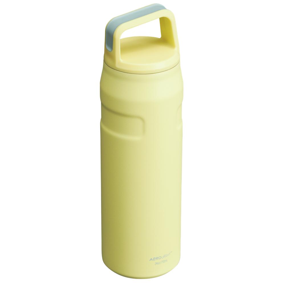 Yellow Stanley IceFlow™ Bottle with Cap and Carry+ Lid | 24 OZ Water Bottles | 90425CYHN