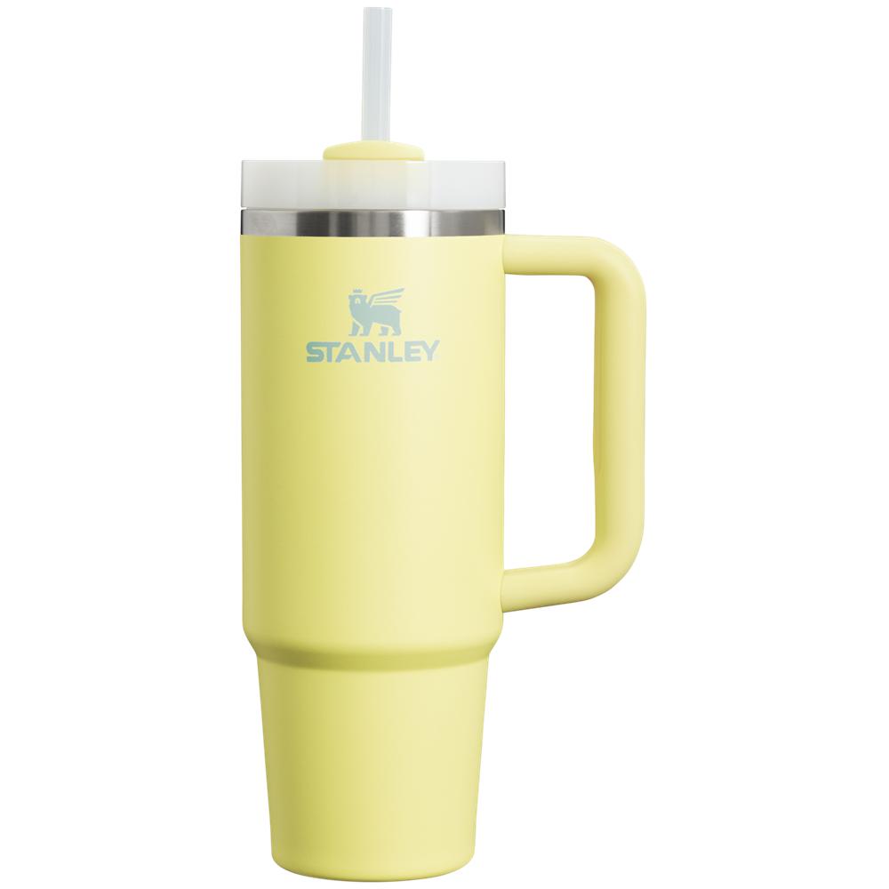 Yellow Stanley Quencher H2.0 Travel Tumbler | 30 OZ Water Bottles | 72693FNBK